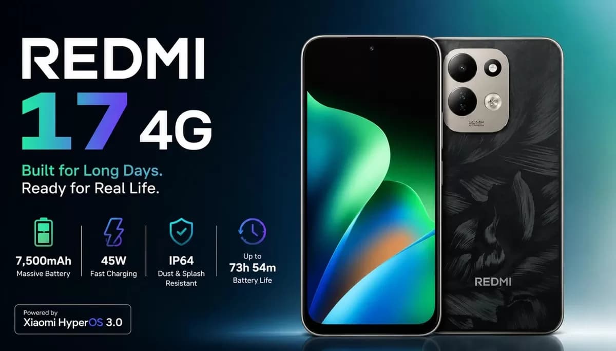 Redmi 17 4G Hadir dengan Baterai 7.500 mAh: Apakah Ini Smartphone Terbaik di Kelasnya?